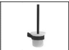ACCENT TOILET BRUSH HOLDER